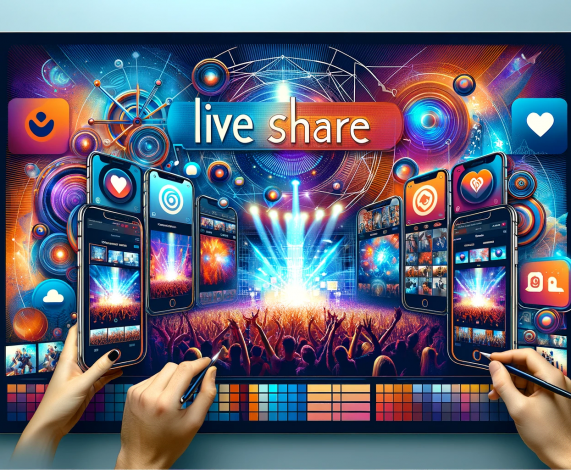 「LiveShare」活动现场照片即时分享互动解决方案